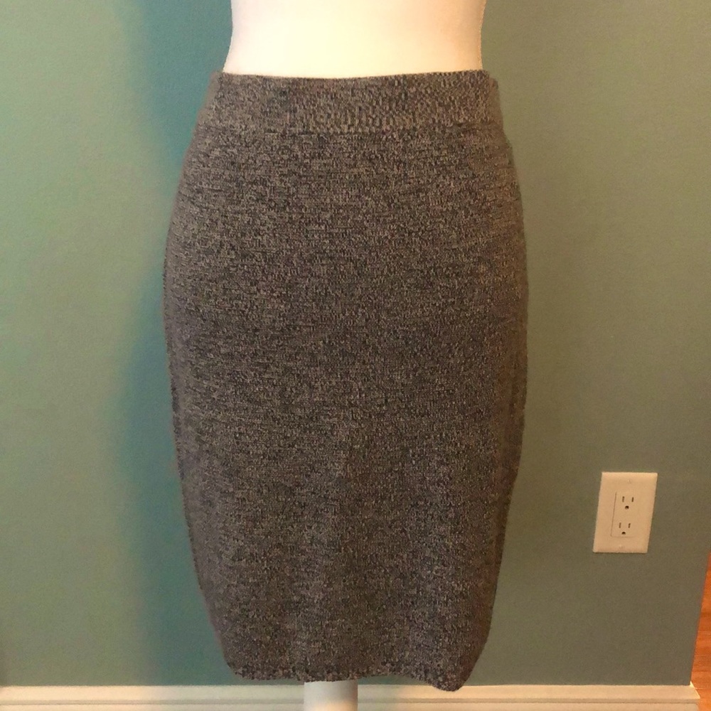 NWT Grey knee length skirt